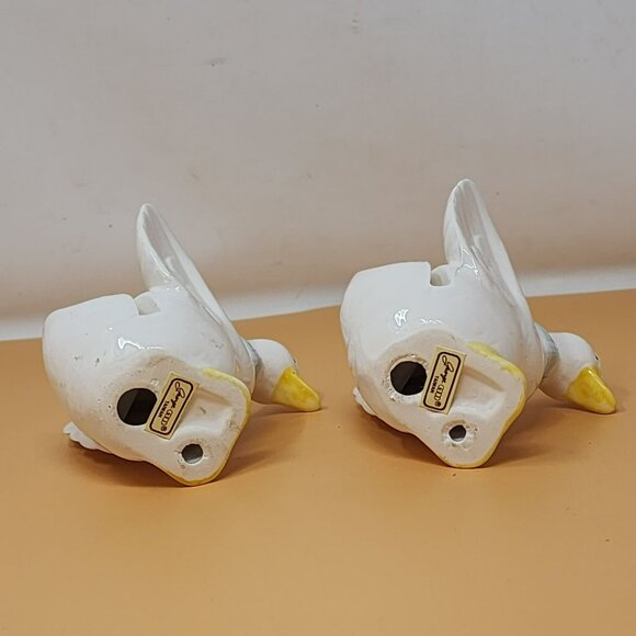 Vintage George Good Napkin/Card Holder Ceramic Duck Made In Taiwan - Picture 6 of 11